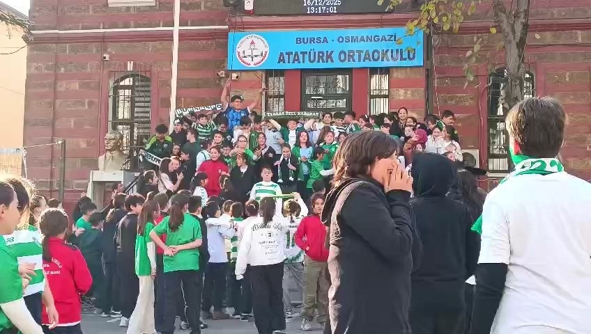 Bursa’daki okullarda Bursaspor günü Bursa’daki okullarda Bursaspor günü