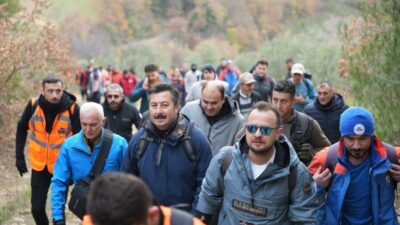 Yenişehir’de doğa yürüyüşü