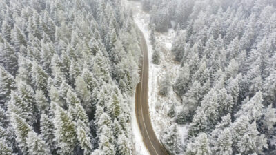 3 ilden kar manzaraları