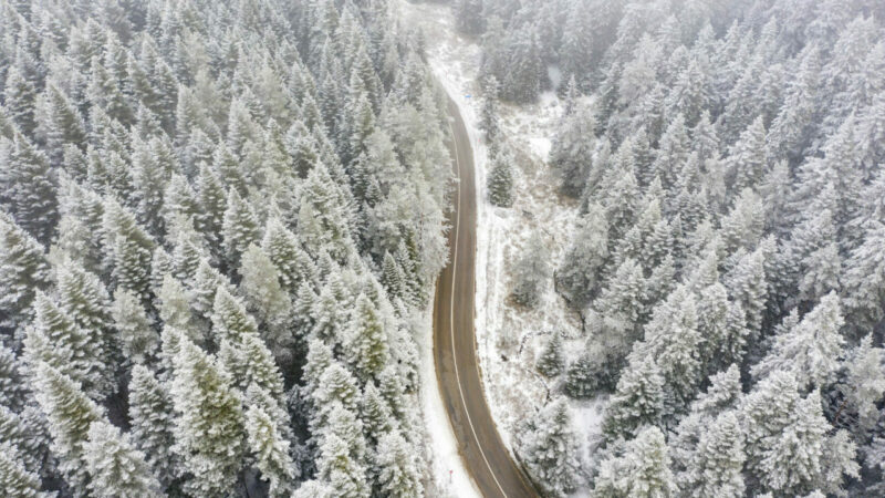 3 ilden kar manzaraları