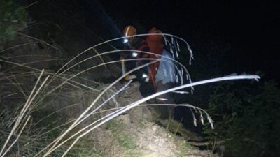 Bursa’da ormanda kâbusu yaşadı!