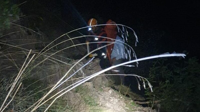 Bursa’da ormanda kâbusu yaşadı!