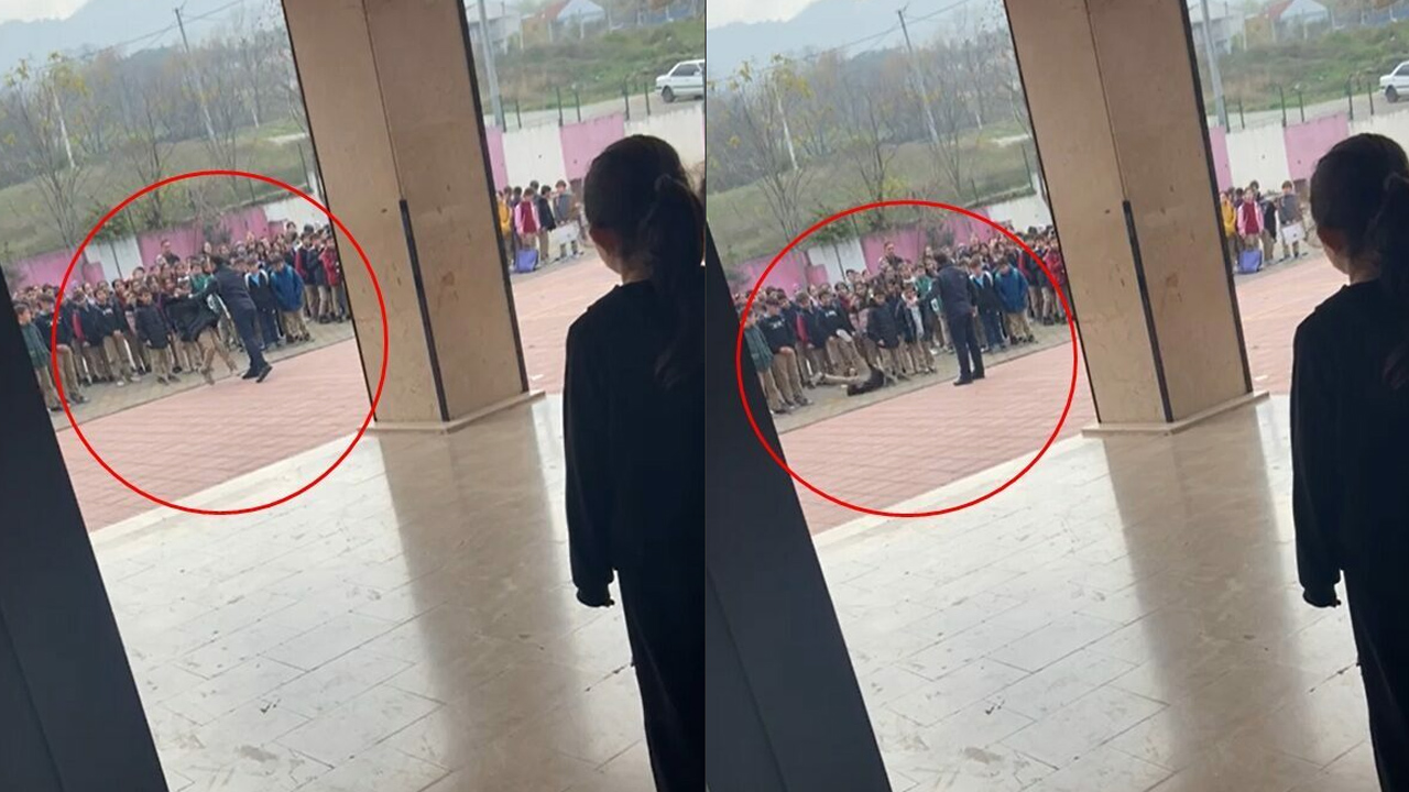 Bursa’da okulda skandal görüntüler Bursa’da okulda skandal görüntüler