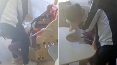 Bursa’daki bu okuldan skandal görüntüler!