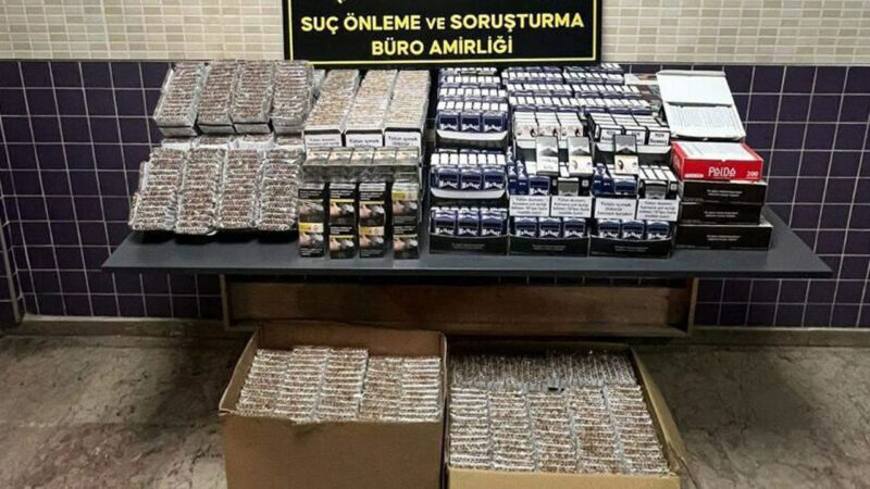 Bursa'da düzenlenen sigara kaçakçılığı operasyonunda 2 zanlı gözaltına alındı.