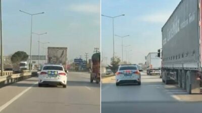 Bursa’da hareketli dakikalar! Aracın lastiklerine silah doğrultulunca durdu