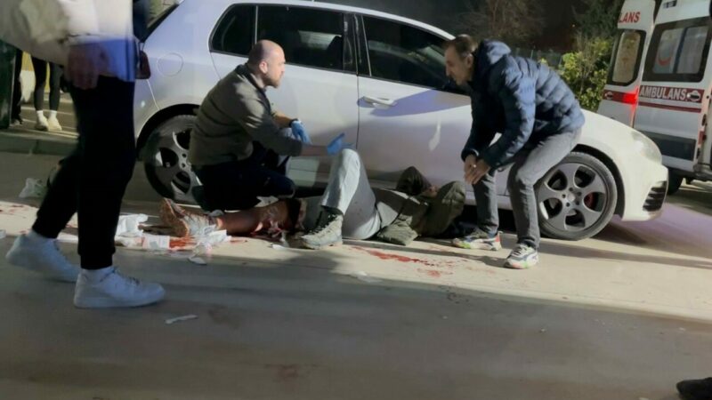 Bursa Tofaş Spor Salonu’nda dehşet! Bıçaklar çekildi…