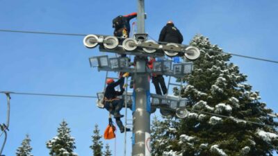 Bursa Uludağ’da yürekler ağza geldi!