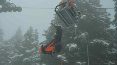 Bursa Uludağ’da yürekler ağza geldi!