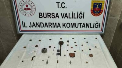 Bursa’da Anadolu Mirası operasyonu: 42 tarihi eser ele geçirildi