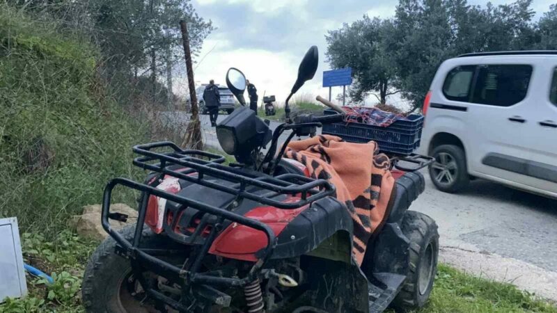 Bursa’da ATV devrildi: 1’i ağır 2 yaralı