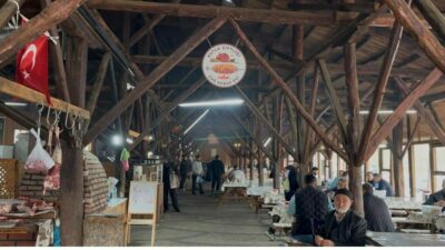 Bursa’daki tarihi han lezzet durağı oldu!