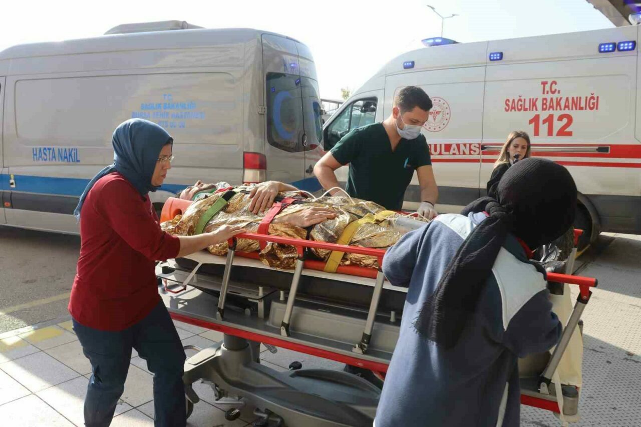 Bursa’da gerçeğini aratmayan tatbikat! Bursa’da gerçeğini aratmayan tatbikat!