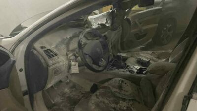 Bursa’da kapalı otoparkta yangın!