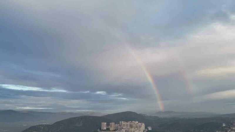 Bursa’da kartpostallık görüntü! Herkes bakakaldı…