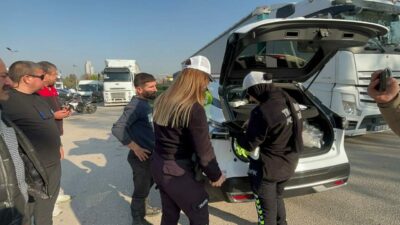 Bursa’da kış lastiği denetimi! Ceza yağdı…