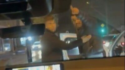 Bursa’da korku dolu anlar: Agresif sürücü küçük çocuğu hiçe saydı