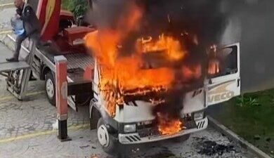 Bursa’da korku dolu anlar! Alev alev yandı…