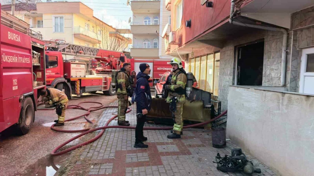 Bursa’da korkutan yangın