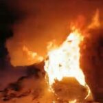 Bursa’da panik anları! Alev alev yandı…