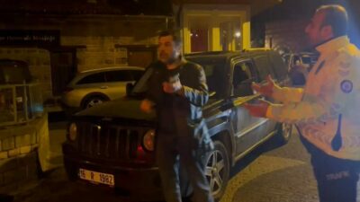Bursa’da polisin alkollü sürücüyle sınavı