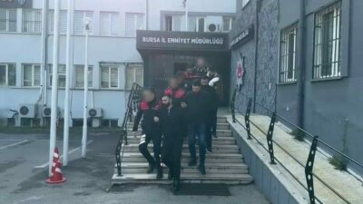 Bursa’da silahlı saldırı şüphelilerine operasyon: 10 gözaltı