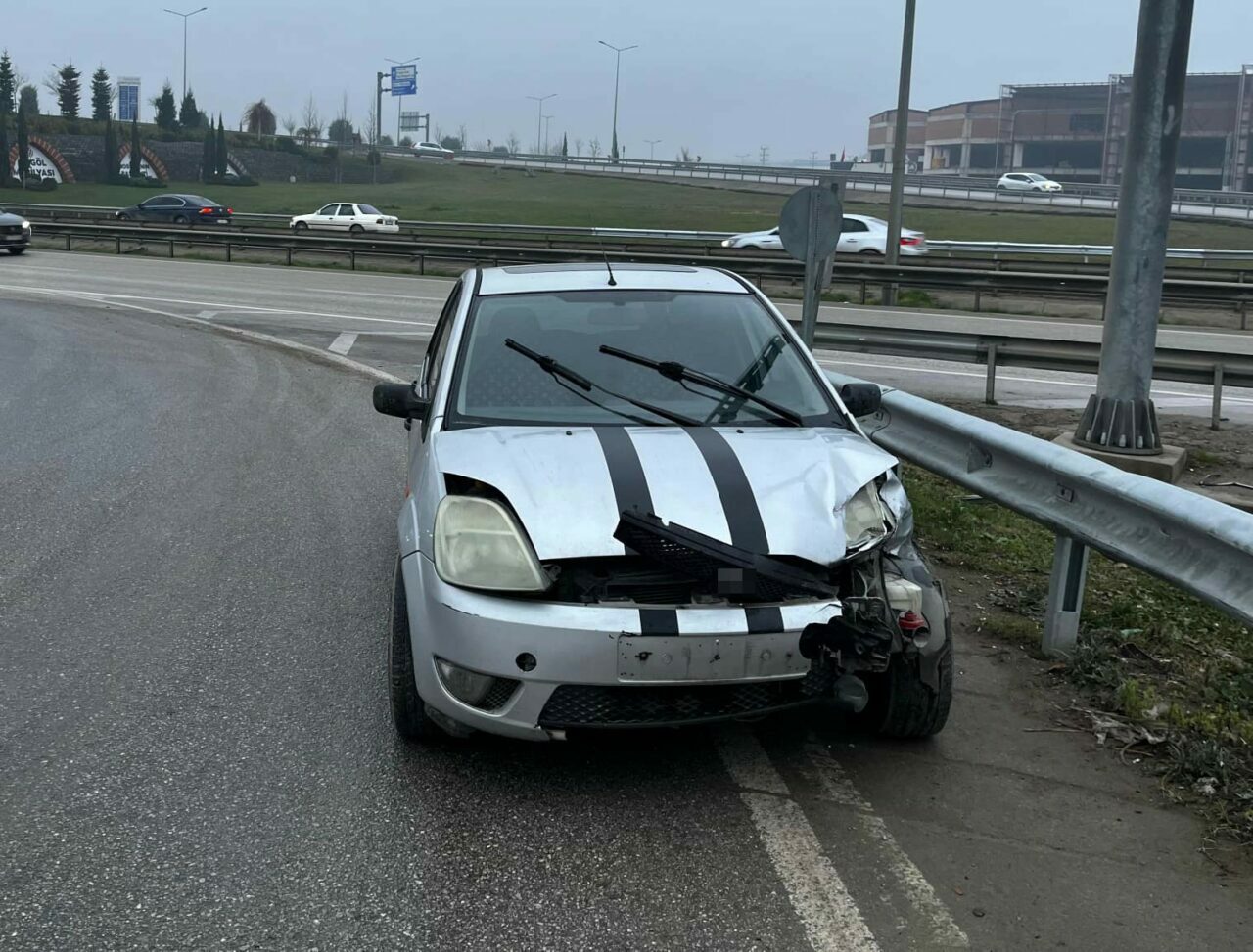 Bursa’da trafik kazası: 2 yaralı