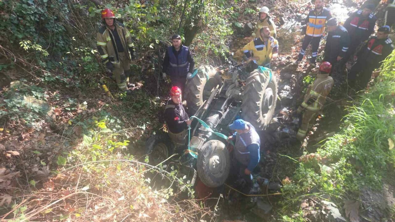 Bursa’da traktör altında can pazarı Bursa’da traktör altında can pazarı