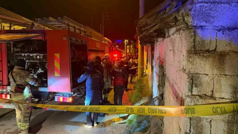 Bursa’da yangın! 1 can kaybı…