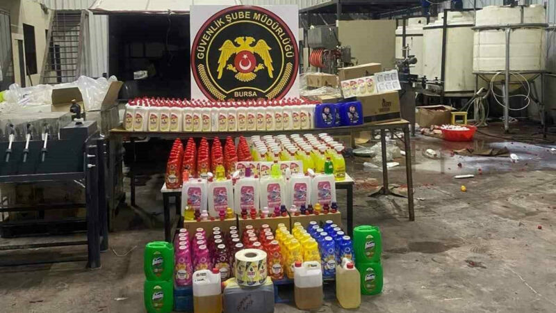 Bursa’da kaçak ‘zehir’ deposuna şok baskın! Hepsine el konuldu