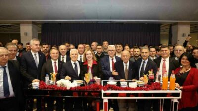 Bursa Büyükşehir ailesi yeni yılı birlikte kutladı