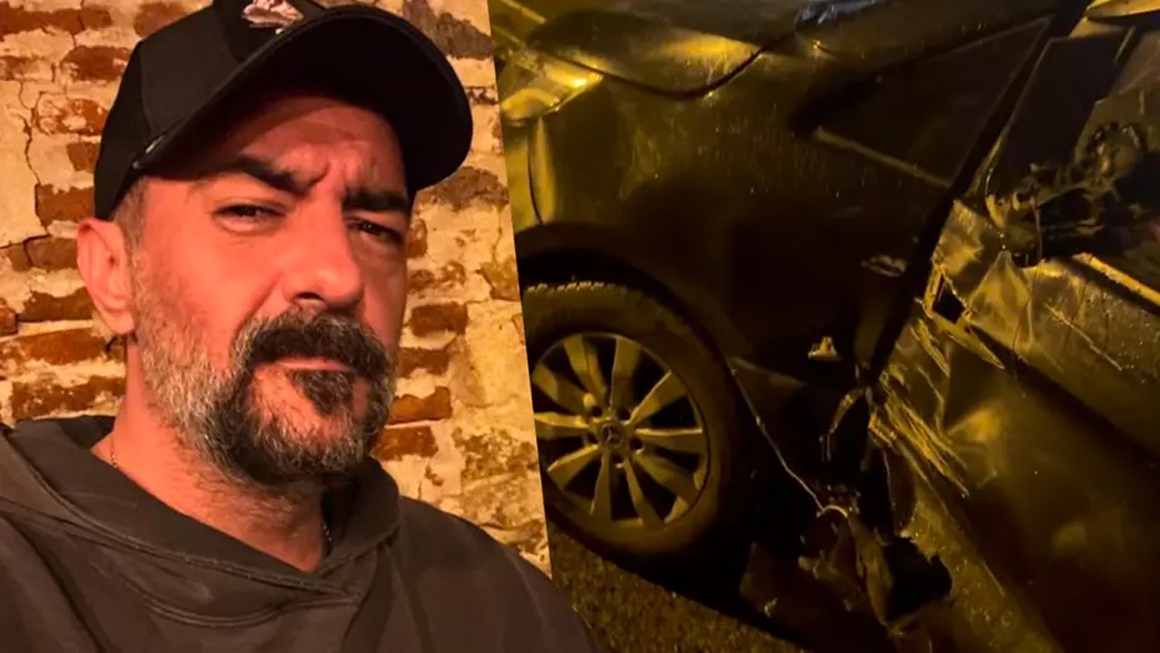 Ünlü oyuncu kaza geçirdi