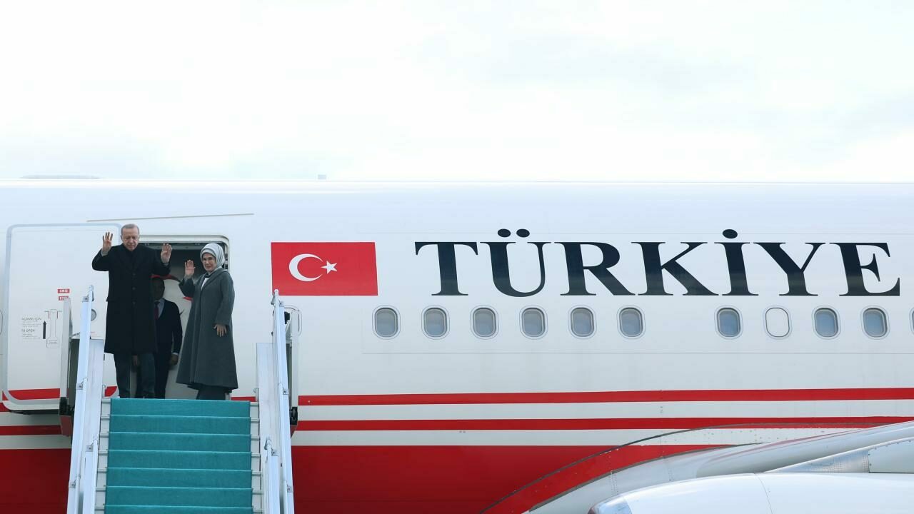 Cumhurbaşkanı Erdoğan Türkmenistan’da Cumhurbaşkanı Erdoğan Türkmenistan’da