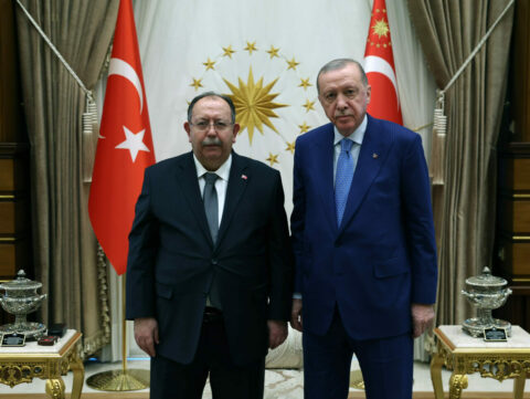 Cumhurbaşkanı Erdoğan, YSK Başkanı Yener’i kabul etti