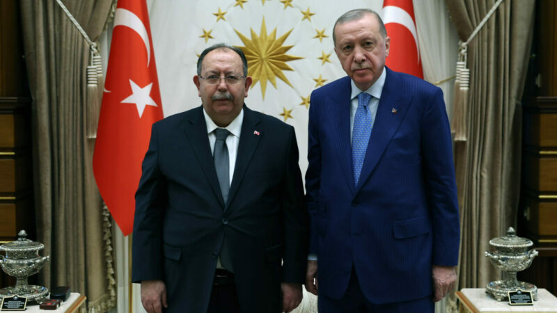 Cumhurbaşkanı Erdoğan, YSK Başkanı Yener’i kabul etti Cumhurbaşkanı Recep Tayyip Erdoğan, Yüksek Seçim Kurulu (YSK) Başkanı Ahmet