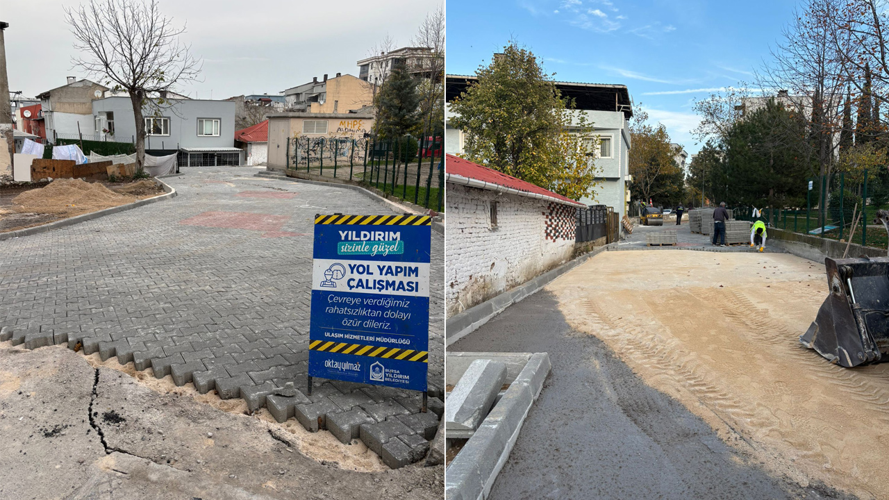 Bursa Yıldırım’da yollara konfor geliyor! Bursa Yıldırım’da yollara konfor geliyor!