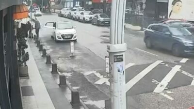 Dehşet anları! Saldırısına uğradığı eski patronunu darbetti