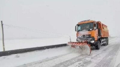 Doğu’da karla mücadele
