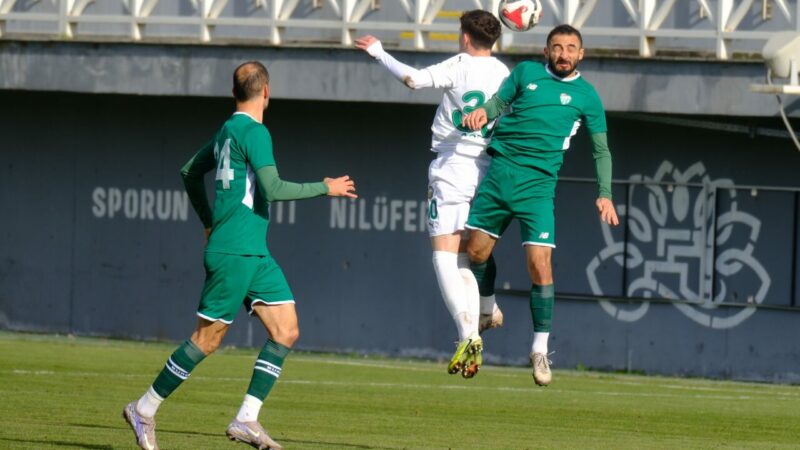 Bursaspor’dan gollü prova! Yeni transferler oynadı mı?
