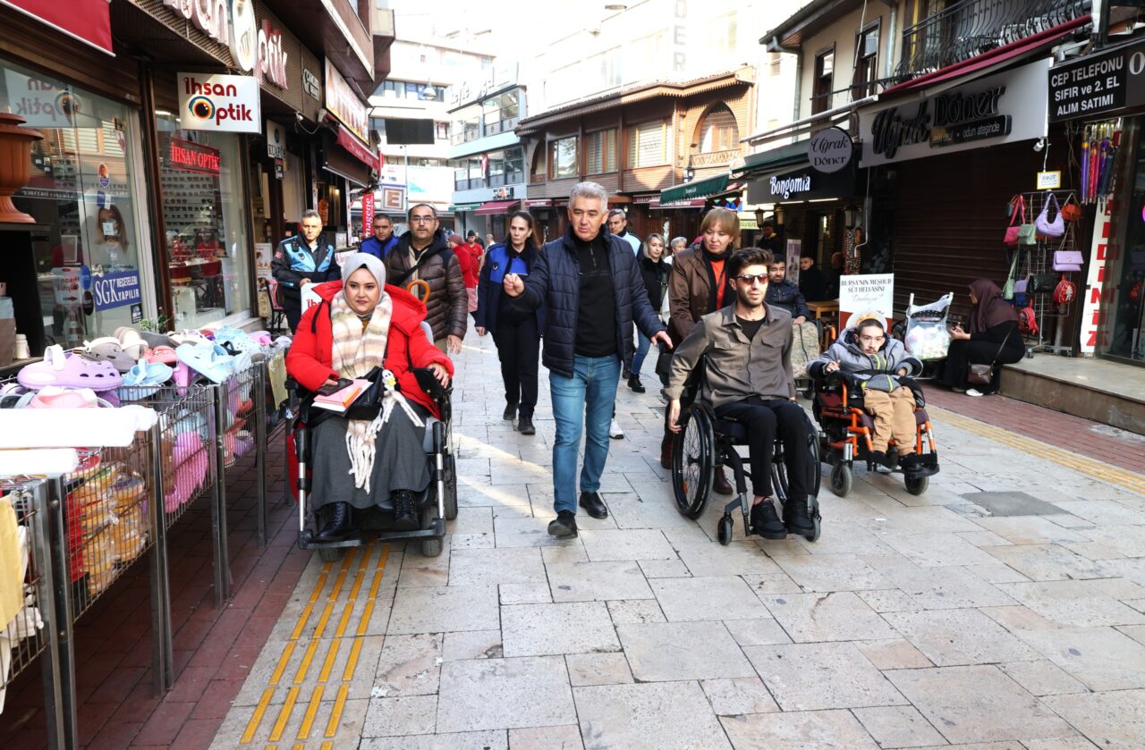 Bursa’da engelleri ortadan kaldıran denetim