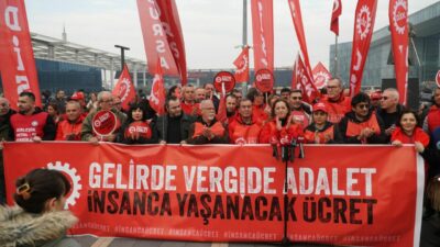 DİSK Bursa’dan Ankara’ya ‘Gelirde vergide adalet’ yürüyüşü