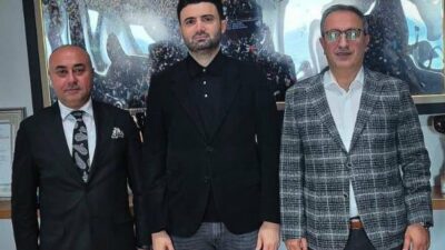 Marmarabirlik Başkanı Yıldız’dan Bursaspor Başkanı Çelik’e ziyaret