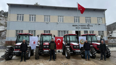 Bursa’da orman köylüsüne 34 milyon liralık mekanizasyon desteği