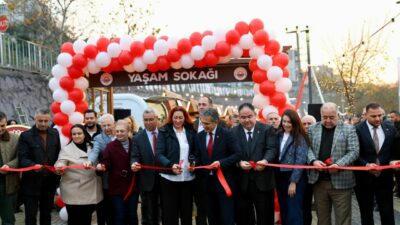Bursa’nın yeni yaşam sokağı açıldı!
