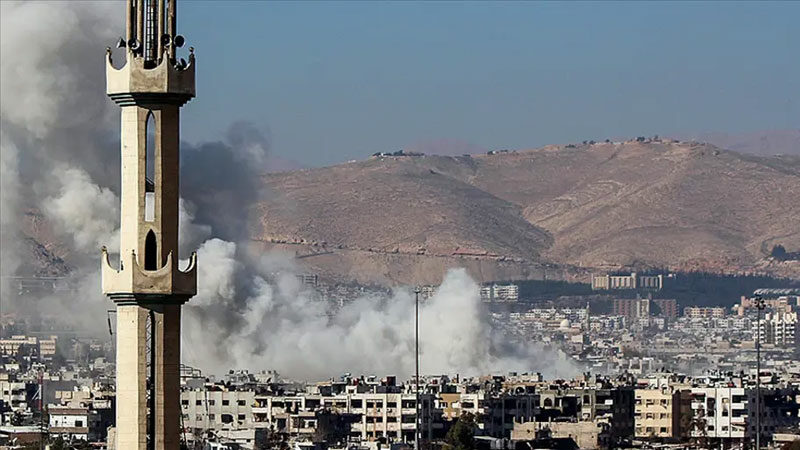 Suriye’nin başkenti Şam yakınlarında patlama
