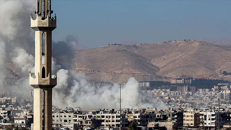 Suriye’nin başkenti Şam yakınlarında patlama