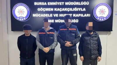 Bursa’da düzensiz göçmen denetimi