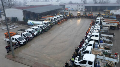 İnegöl Belediyesi’nde kış hazırlıkları tamam