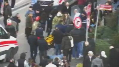 Yayaların arasına daldı: 2 ölü, 5 yaralı