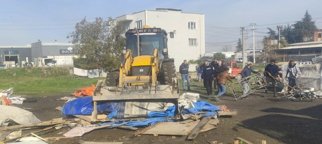 Bursa’da konar göçer temizliği